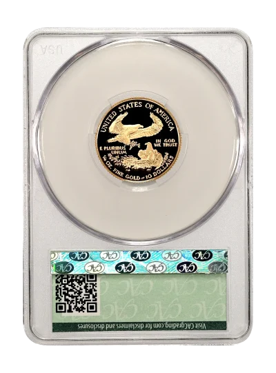 CAC Grading Coin Reverse