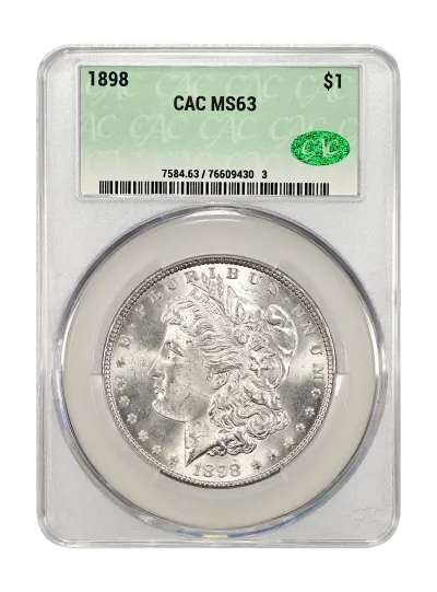 CAC Grading Coin Obverse
