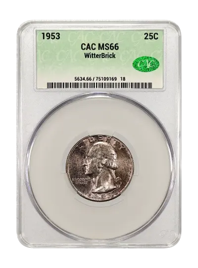 CAC Grading Coin Obverse