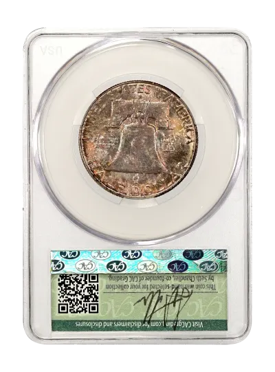 CAC Grading Coin Reverse