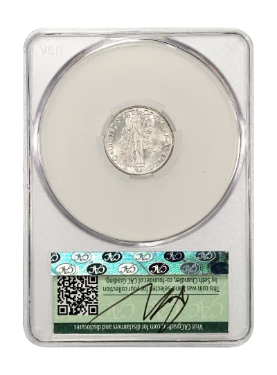CAC Grading Coin Reverse