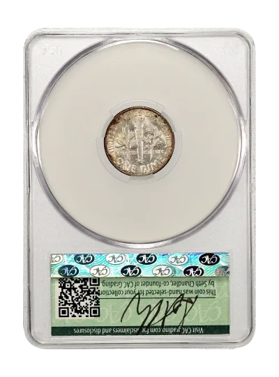 CAC Grading Coin Reverse