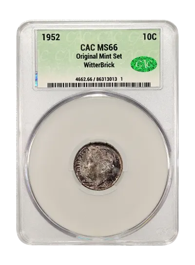 CAC Grading Coin Obverse