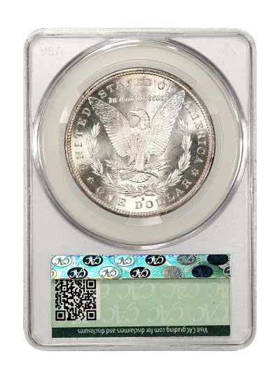 CAC Grading Coin Reverse