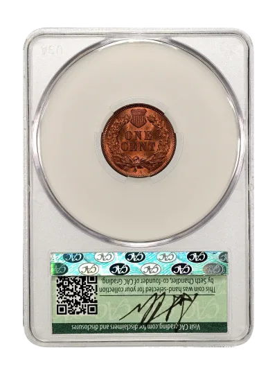CAC Grading Coin Reverse