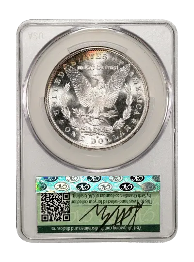 CAC Grading Coin Reverse