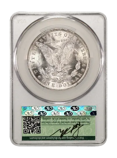 CAC Grading Coin Reverse