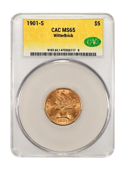 CAC Grading Coin Obverse