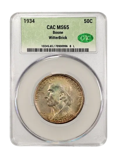 CAC Grading Coin Obverse