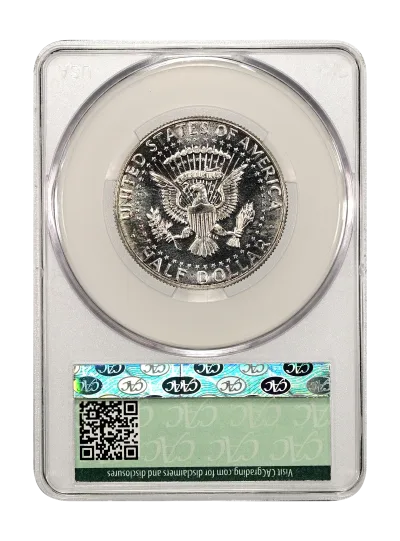 CAC Grading Coin Reverse