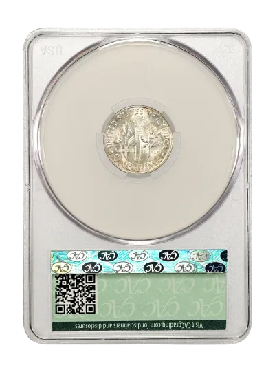CAC Grading Coin Reverse