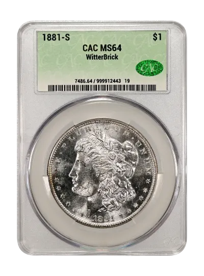 CAC Grading Coin Obverse