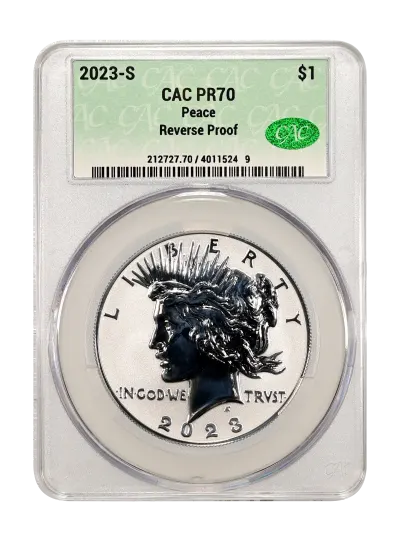CAC Grading Coin Obverse