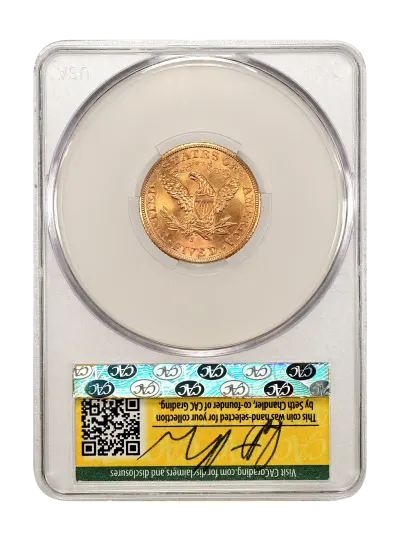 CAC Grading Coin Reverse
