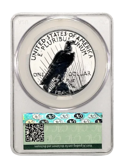 CAC Grading Coin Reverse