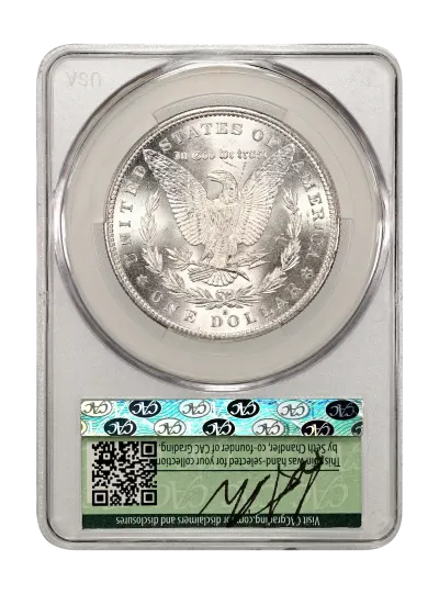 CAC Grading Coin Reverse