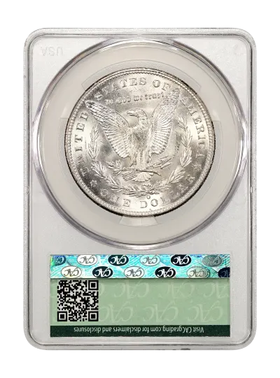 CAC Grading Coin Reverse