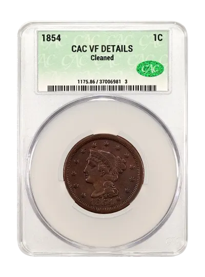 CAC Grading Coin Obverse