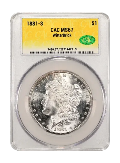 CAC Grading Coin Obverse
