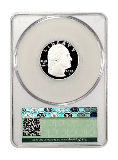 CAC Grading Coin Reverse