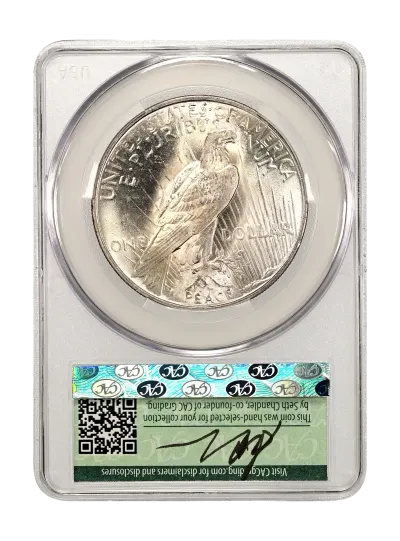 CAC Grading Coin Reverse