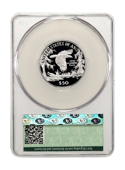 CAC Grading Coin Reverse