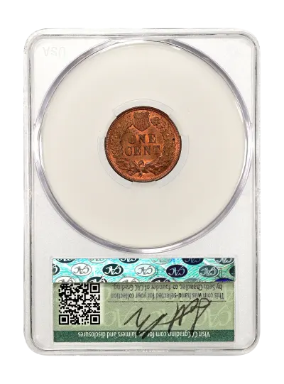 CAC Grading Coin Reverse