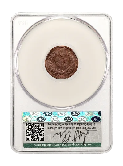 CAC Grading Coin Reverse
