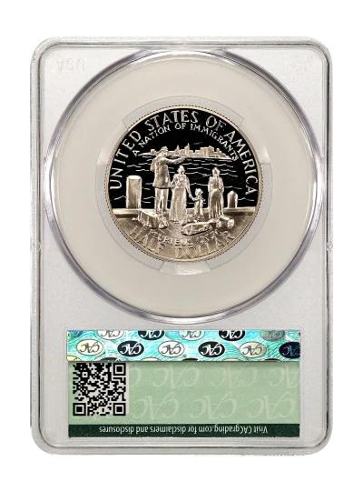 CAC Grading Coin Reverse