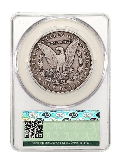 CAC Grading Coin Reverse