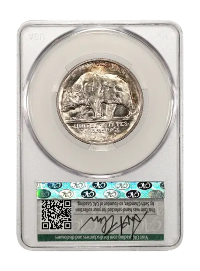 CAC Grading Coin Reverse