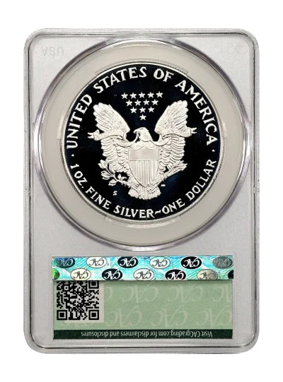 CAC Grading Coin Reverse