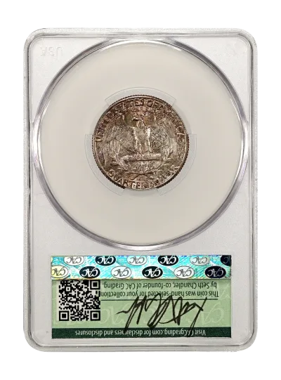 CAC Grading Coin Reverse