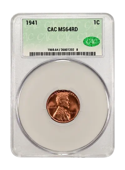 CAC Grading Coin Obverse