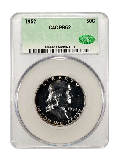 CAC Grading Coin Obverse