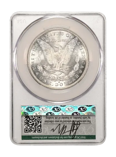 CAC Grading Coin Reverse