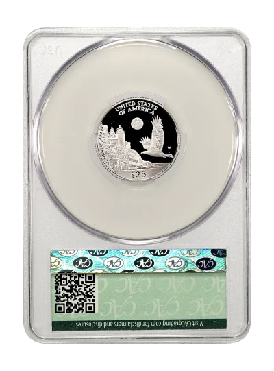 CAC Grading Coin Reverse