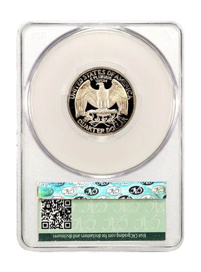 CAC Grading Coin Reverse