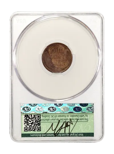 CAC Grading Coin Reverse