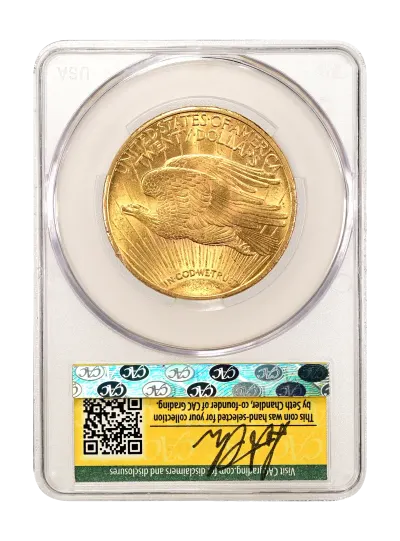 CAC Grading Coin Reverse