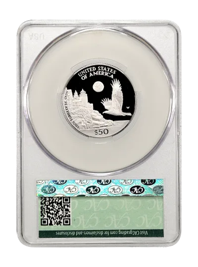 CAC Grading Coin Reverse