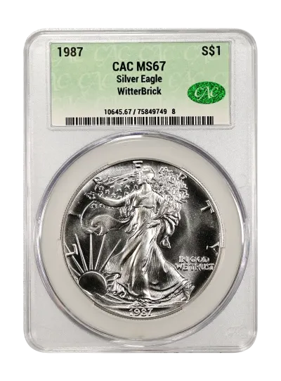 CAC Grading Coin Obverse