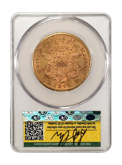 CAC Grading Coin Reverse