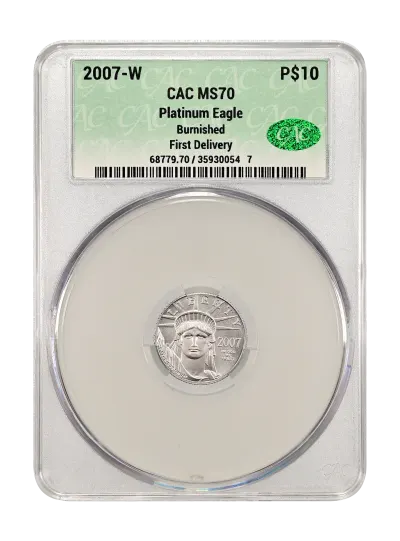 CAC Grading Coin Obverse