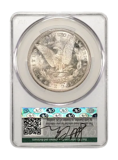 CAC Grading Coin Reverse