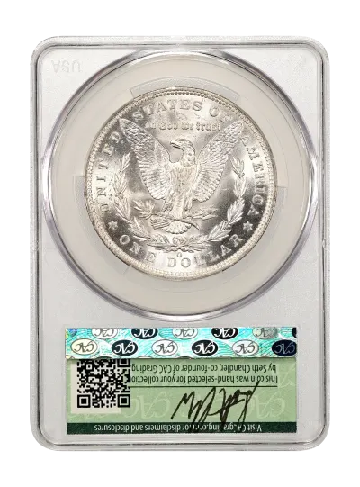 CAC Grading Coin Reverse