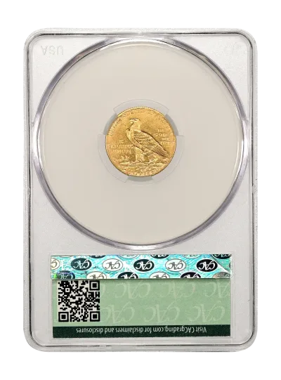 CAC Grading Coin Reverse