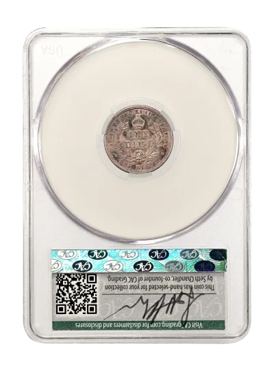 CAC Grading Coin Reverse