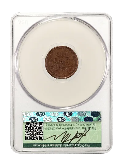 CAC Grading Coin Reverse