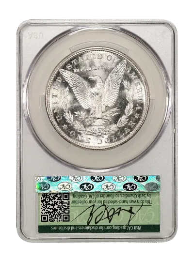 CAC Grading Coin Reverse